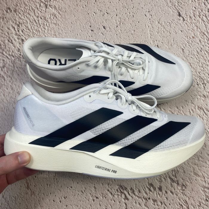 42.5 jh6206 нові елітні бігові кросівки adidas adizero evo sl