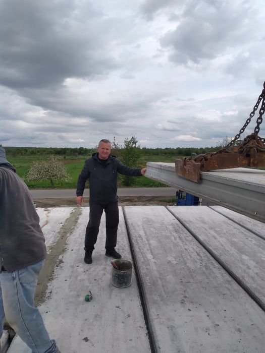 Плити перекриття, цегла, блоки