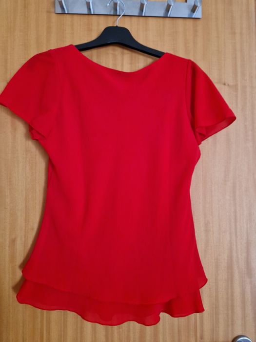Blusa de festa vermelho Natal