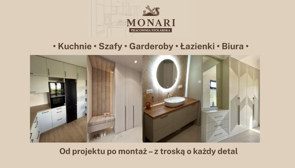 Meble na wymiar, szybki czas realizacji