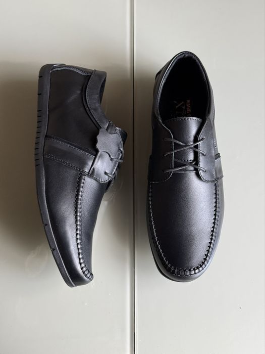 Чоловічі мокасини шкіра 42-27.5 см