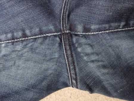 spodnie jeansy denim skinny rurki biodrówki y2k
rozm. W31 L32