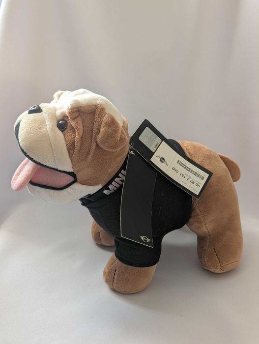 Maskotka Buldog MINI BMW Oryginalna Pluszak