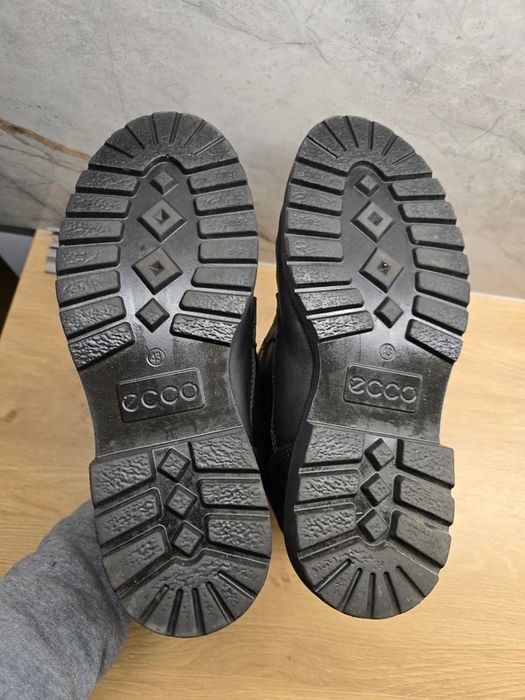 Ecco Hydromax buty ocieplane zimowe za kostkę rozm. 43 skórzane