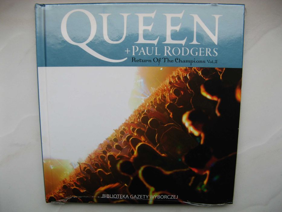 Queen + Paul Rodgers: Return Of The Champions, Vol. 1 i 2, CD + książka/Nowe!