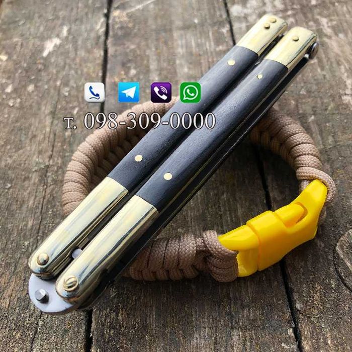 Нож Балисонг/Нож Бабочка/Балисонг/"Black Prince"