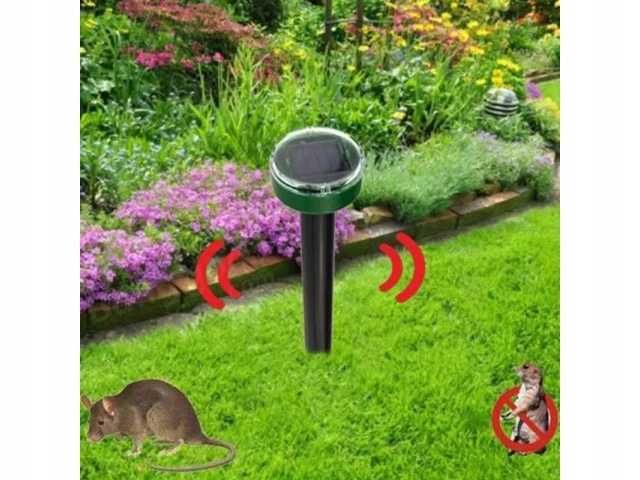 Odstraszacz Solarny na Krety Myszy Szczury Kuny i inne gryzonie nornic