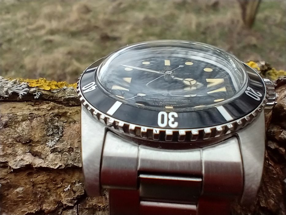 Zegarek WMT diver ,nurek zegarek zamiana ,big crown homar Rolex 6538