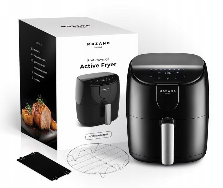 Аерофритюрниця Mozano Active Fryer AGD/FRY/01#SRE Silver