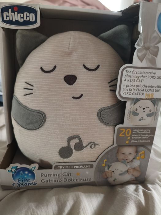 Peluche com música CHICCO como NOVO