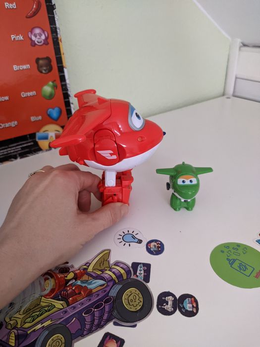 Super Wings Dżetek Transformers