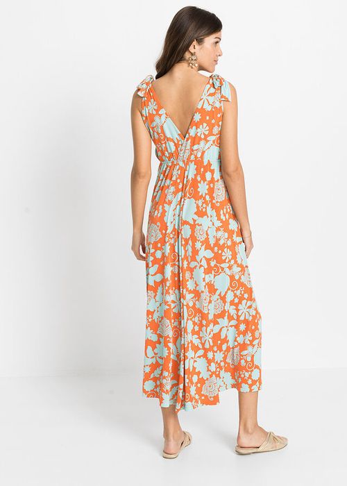 B.P.C długa sukienka letnia we wzory 36/38.