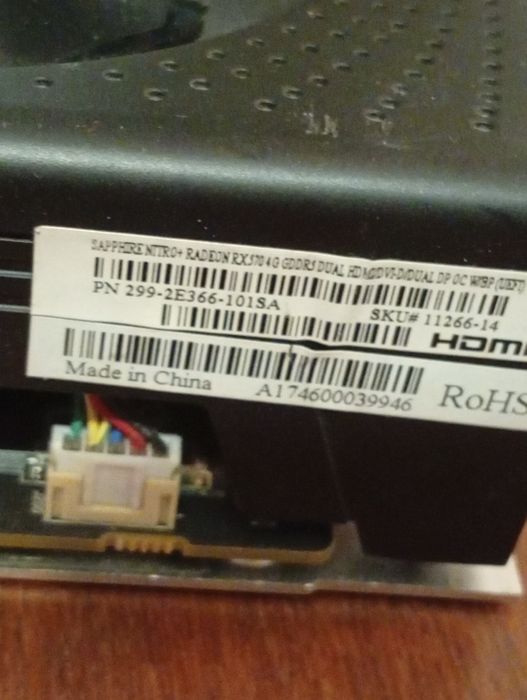 Видеокарта RX 570 4gb amd/ читайте опис/