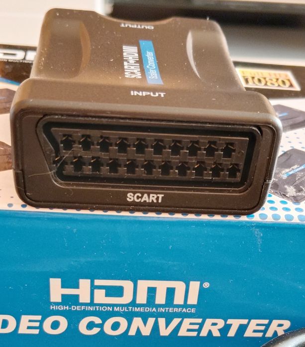 Konwerter, przejściówka SCART- HDMII