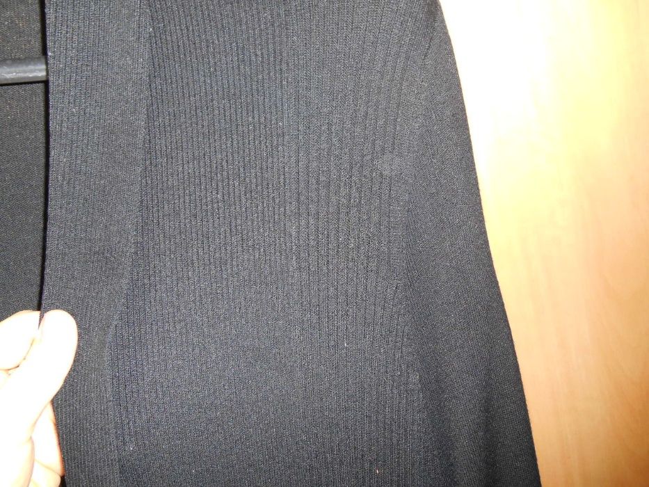 черный трикотажний кардиган 52-54 р. кофта