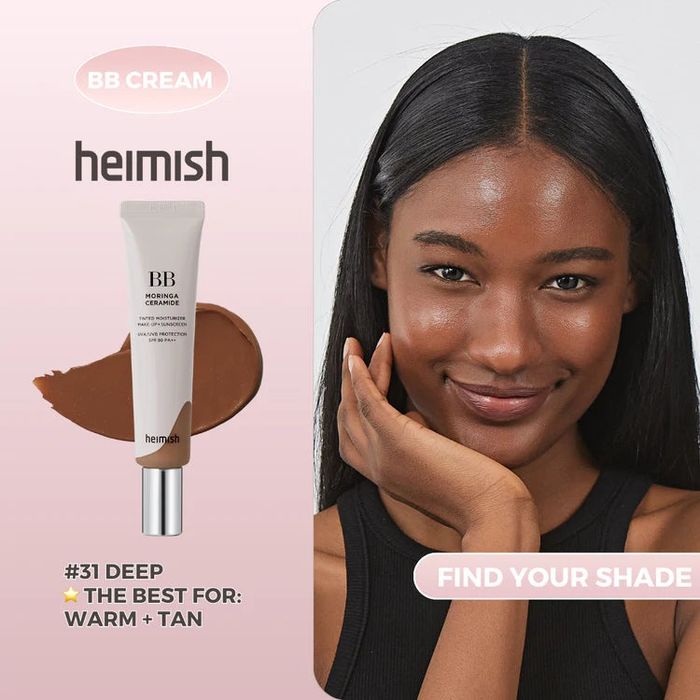 HEIMISH Krem BB Moringa Ceramide SPF30 PA++ 31N deep