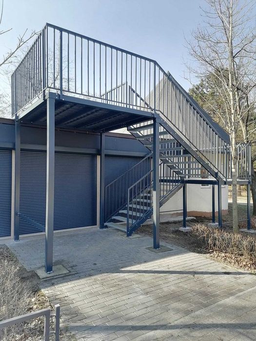 Schody Metalowe zew/wew. schody warsztatowe schody techniczne magazyn