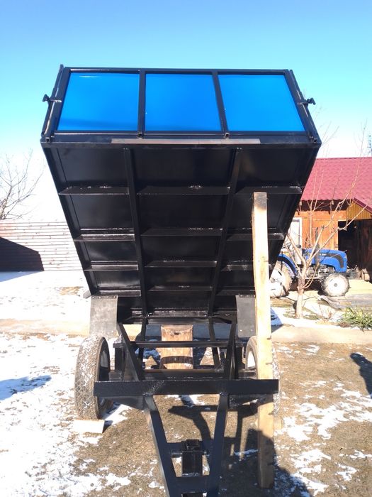 Прицеп до міні трактора