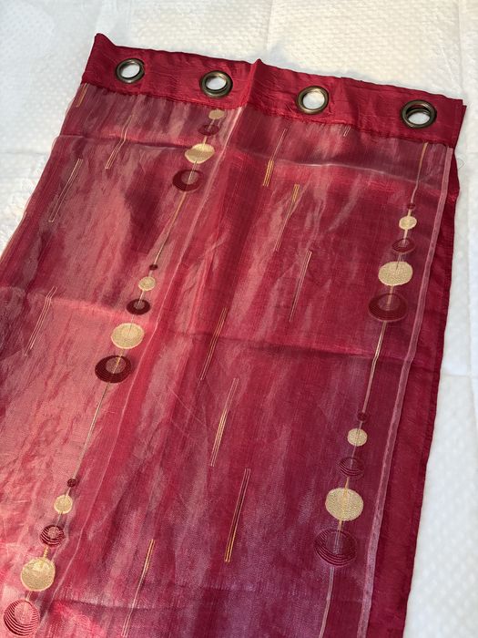 Cortinados Bordô (x2)