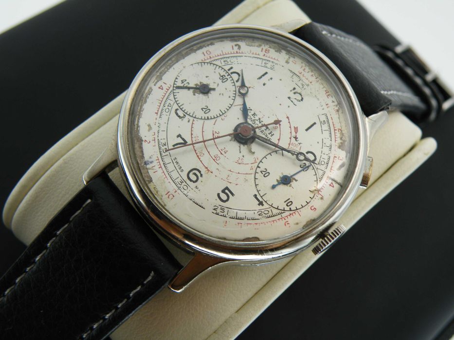 ZENITH Chronograf Monophuser Vintage XXL 40mm RRR