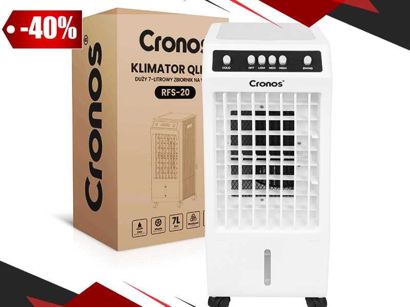 Duży KLIMATOR KLIMATYZATOR Przenośny Oczyszczacz XXL Nawilżacz GRATIS