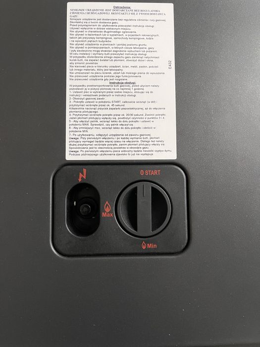 Каталітичний газовий обігрівач,новий camilla 3100