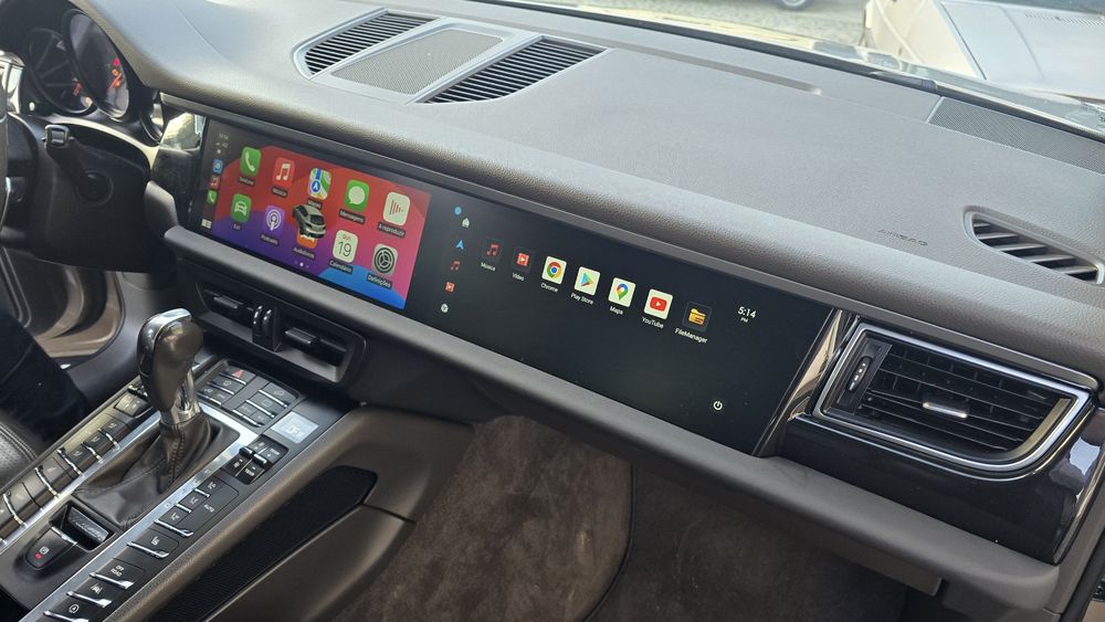 Rádio Porsche Macan 8/128GB Ecrã Duplo (Novo)
