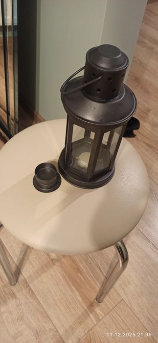Lampion metalowy  na świeczki