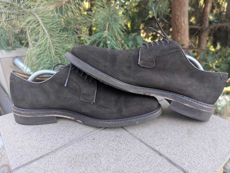 Чоловічі коричневі замшеві туфлі дербі Sebago