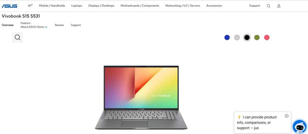 ASUS VivoBook S15 S531FL i5 | SSD 512GB | 8GB | MX250 2GB | Full HD