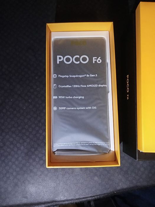 XIAOMI F6 - 12GB ram -512 GB