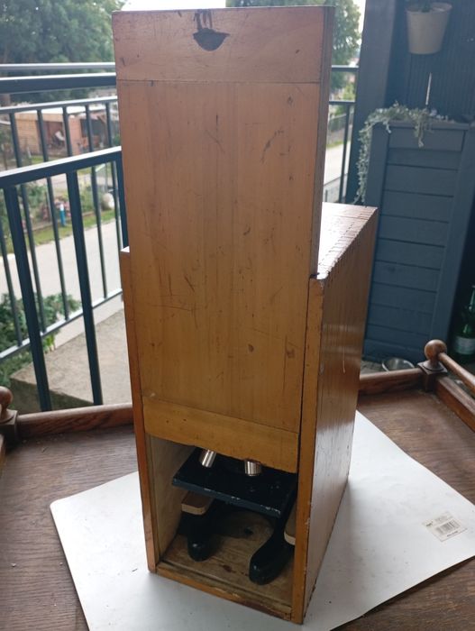 Mikroskop Mikro Korth Berlin lata 40
