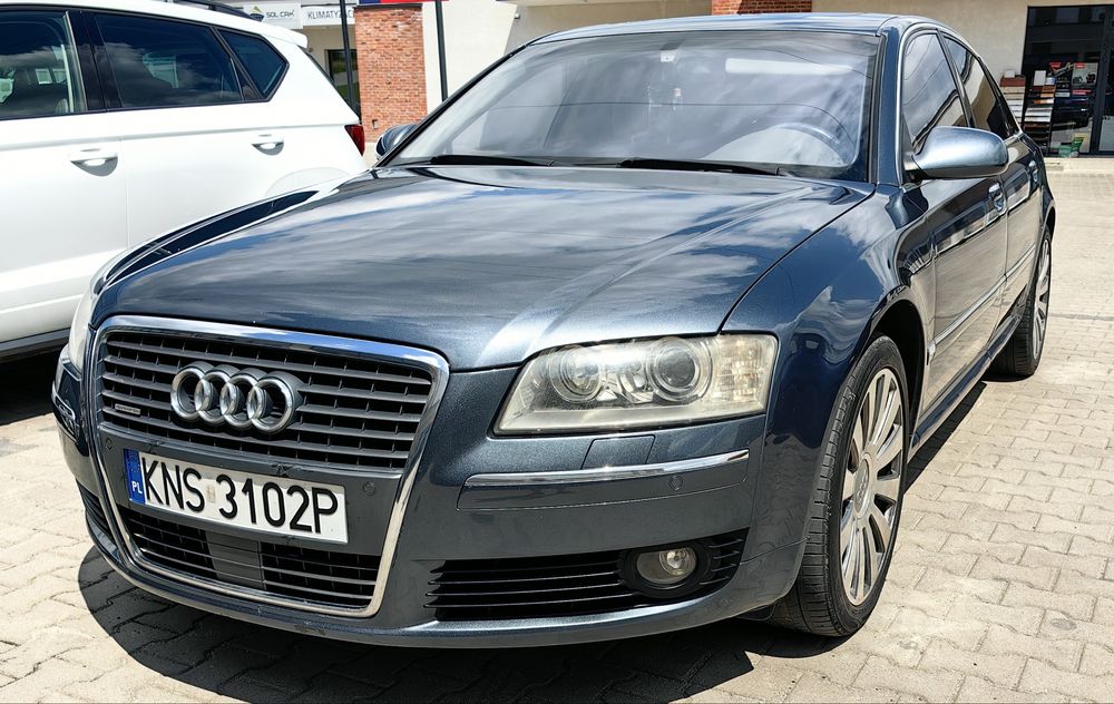 Audi A8 D3 3.0 TDI Quattro 2007 r. Polift BOSE