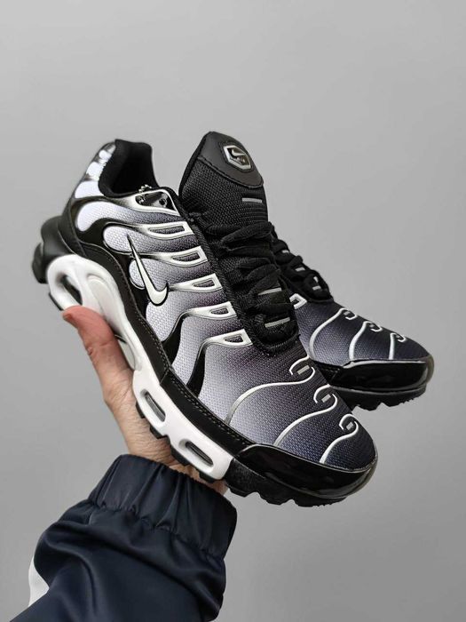 !SALE! Nike Air Max TN Plus Black White 37 38 39 40 41 42 43 44 45 46