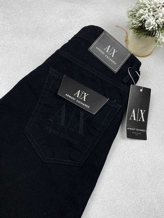 ТОП! Джинсы Armani Exchange. Мужские джинсы Армани. Бананы
