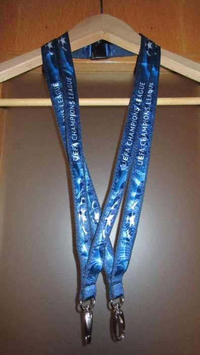 UEFA - FPF - Fitas de pescoço porta-chaves Lanyards