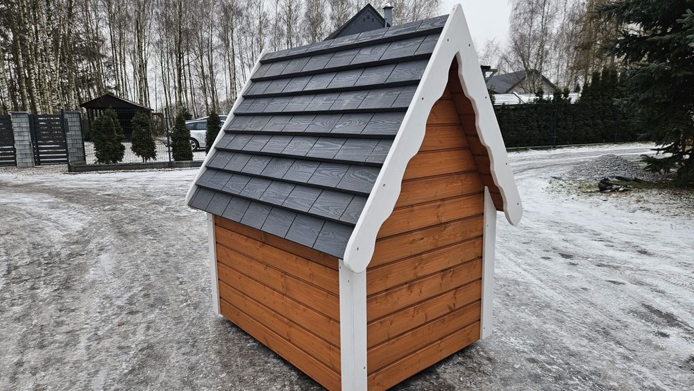 ocieplana buda dla psa waga 220kg