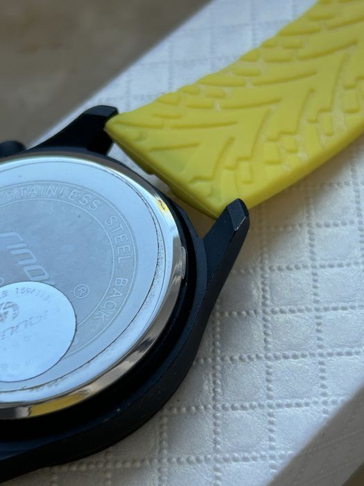 Zegarek męski Sinobi żółty nowa bateria