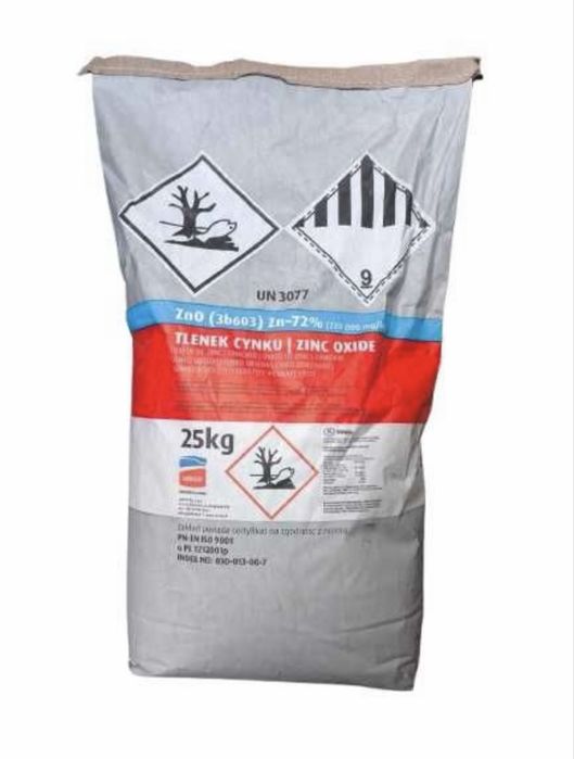 Tlenek Cynku 72% 25kg