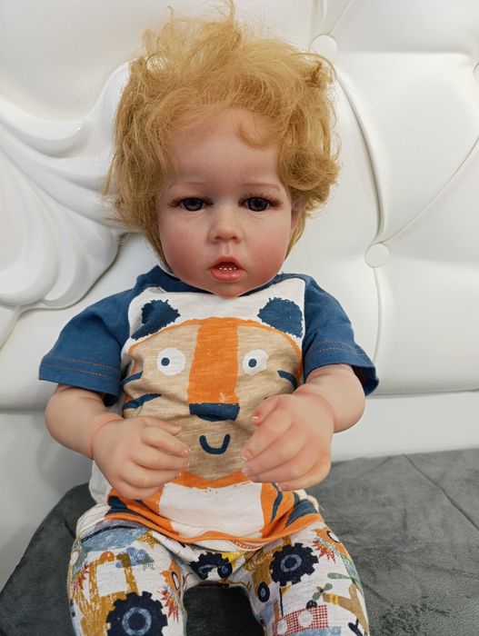 Реборн Лиам 3д 58 см Reborn Liam мальчик хлопчик кукла лялька ребенок