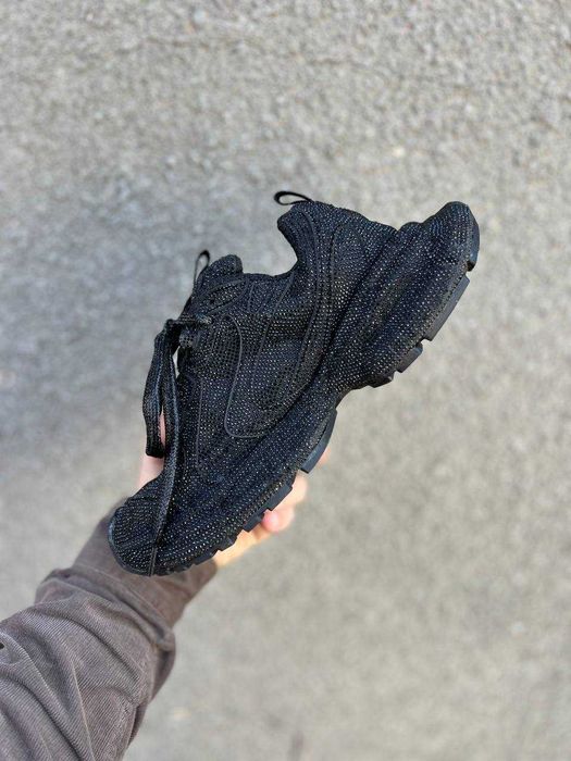 !SALE! Balenciaga 3XL Swarovski Triple Black 36 37 38 39 40 41 42