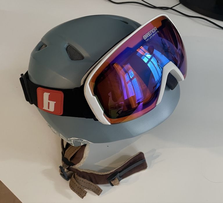 Kask narciarski Head + gogle