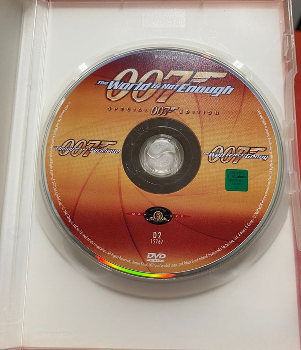 DVD 007 O Mundo Não Chega