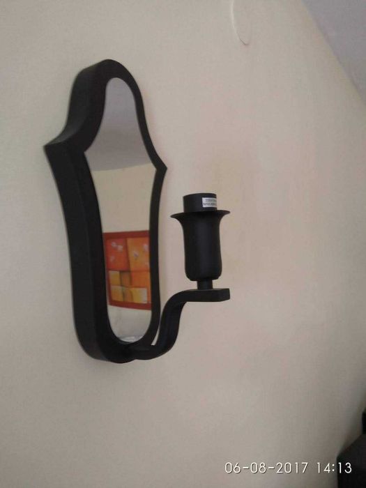 Kinkiet wewnętrzny czarny NOWY Latina LP-10331/1W