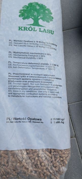 Pellet Król Lasu A1 en plus Din