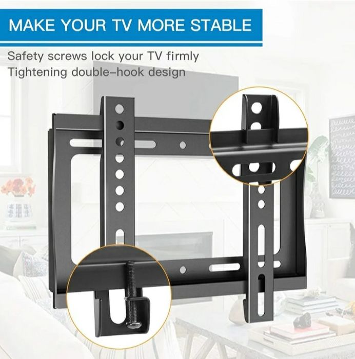 Uchwyt stojak do telewizora 17-42" Perlesmith