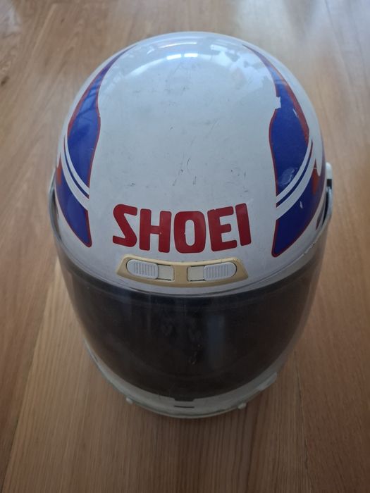Capacete Shoei TF300 Vintage para Colecionar ou Restaurar