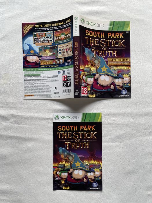Capa e manual South Park: The Stick of Truth - Xbox 360 [Envio grátis]