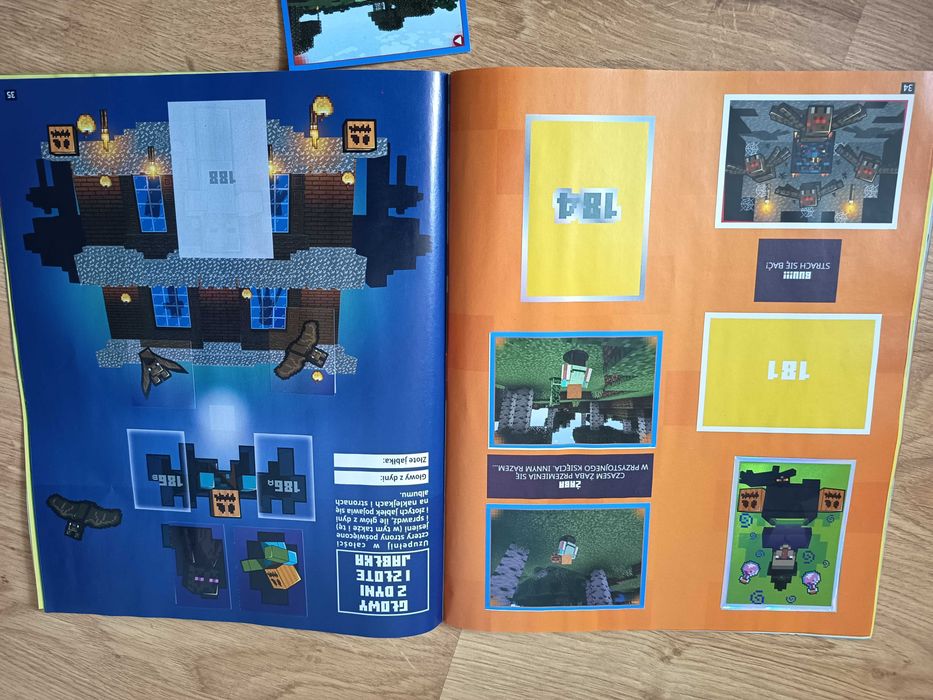 Album z naklejkami Minecraft 2