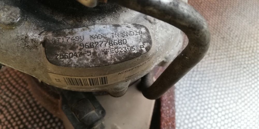 Citroen C5 X7 Turbina 2,0 HDi 407 Volvo